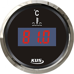 Указатель температуры воды 25-120 град цифровой черн/нерж (BS) KUS (KY24000)
